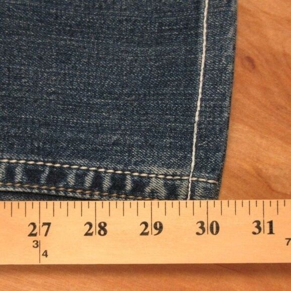 MISS ME Irene Boot Cut Embellished Jeans Womens Sz 28 (29) Wide Leg Flared Denim - Picture 16 of 16